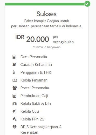 Paket Sukses Paket Sukses