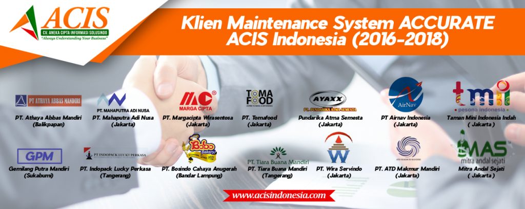 Maintenance Support Accurate Tangerang