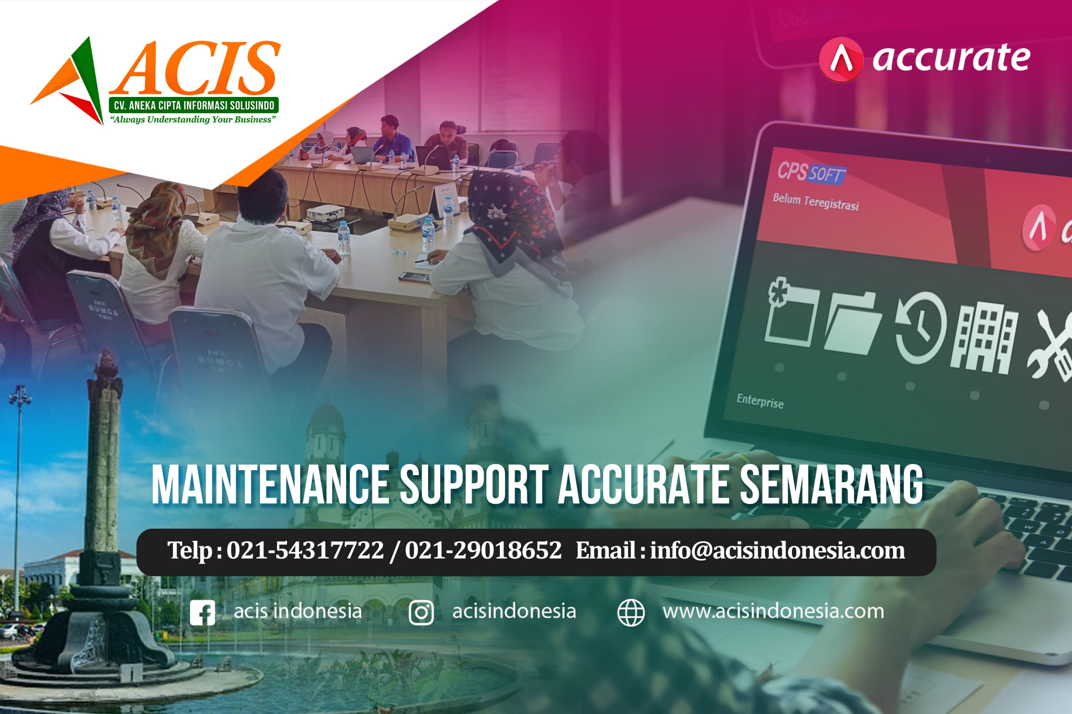 Maintenance Support Accurate Semarang