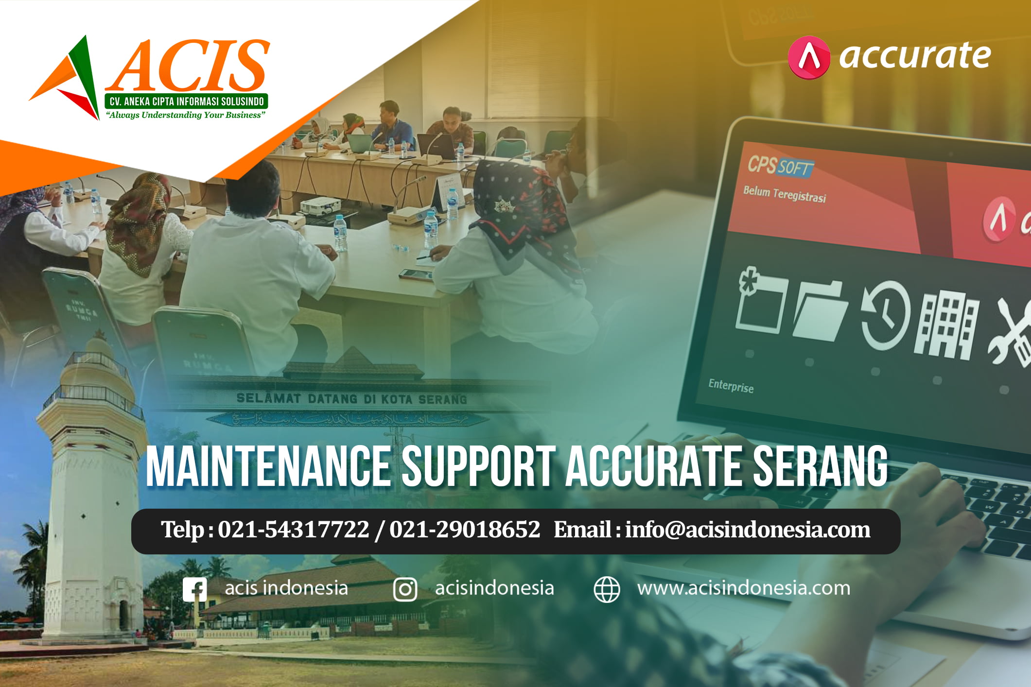 Maintenance Support Accurate Serang