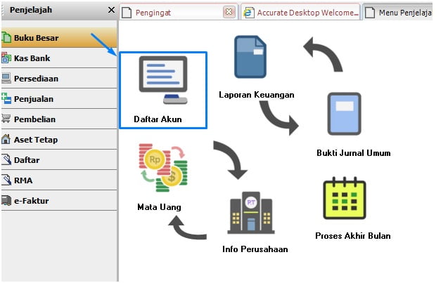 Cara input saldo awal di accurate