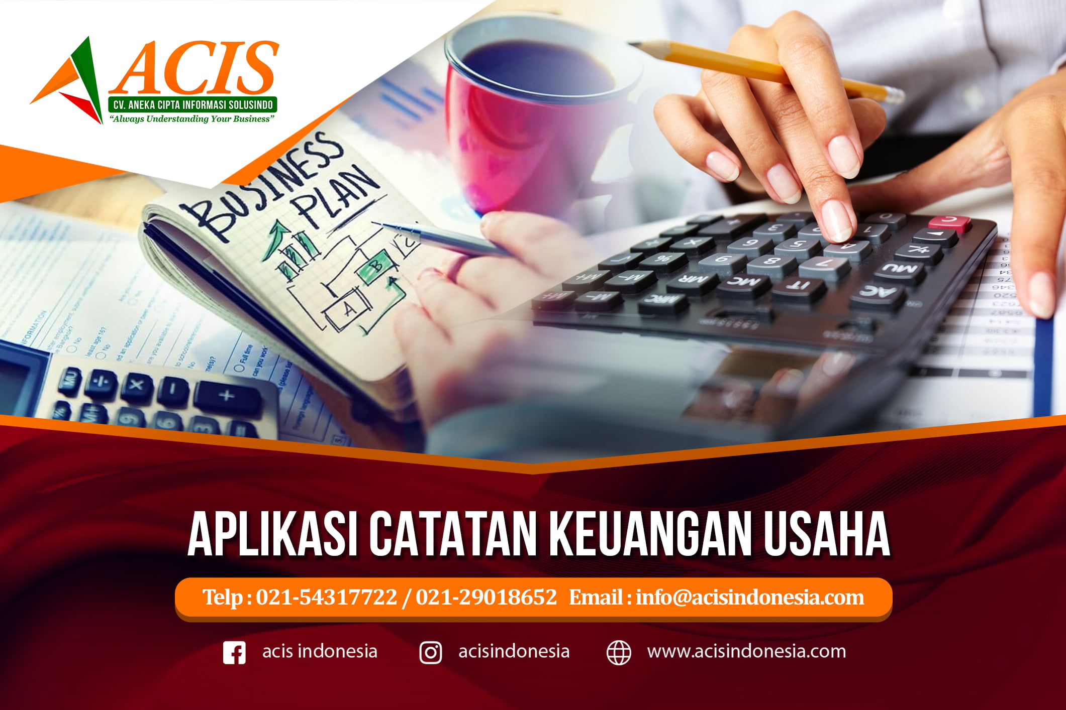 Aplikasi catatan keuangan usaha