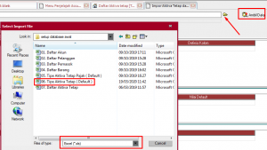 cara import daftar aktiva tetap ke accurate
