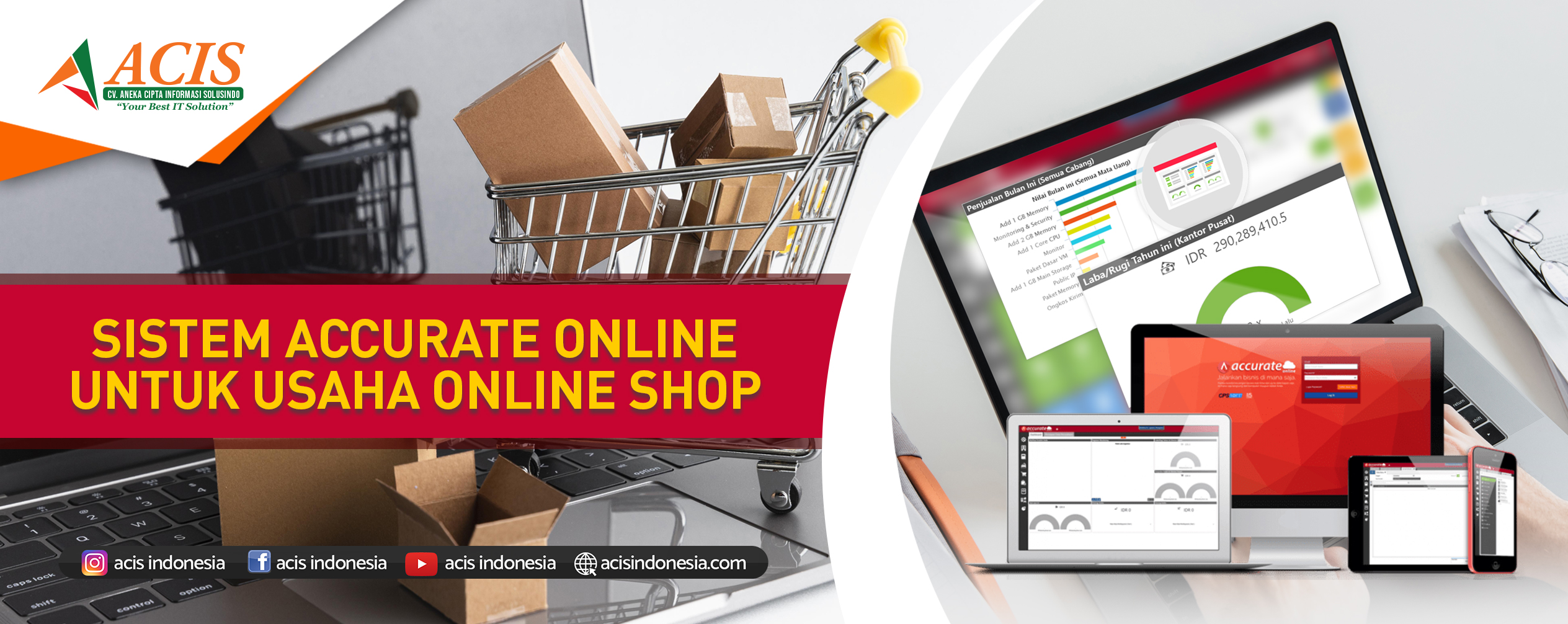 Accurate online untuk usaha online shop