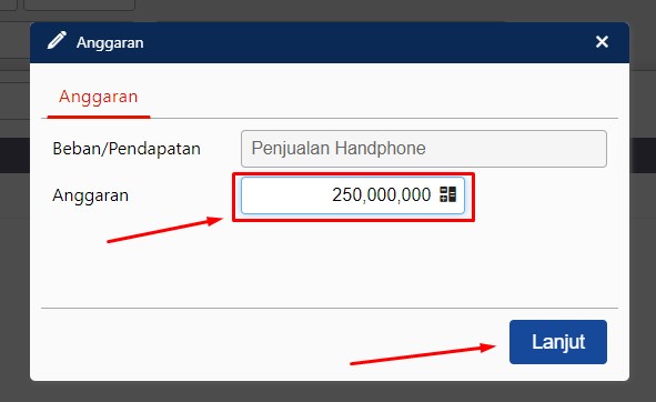 Cara Membuat Anggaran Di Accurate Online