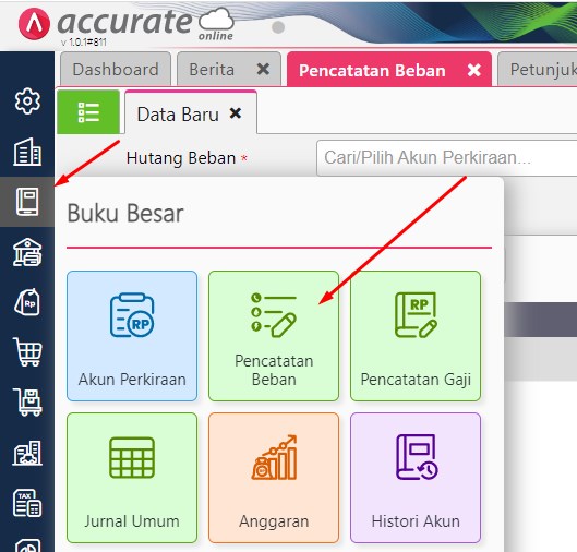Fitur Pencatatan Beban di Accurate Online